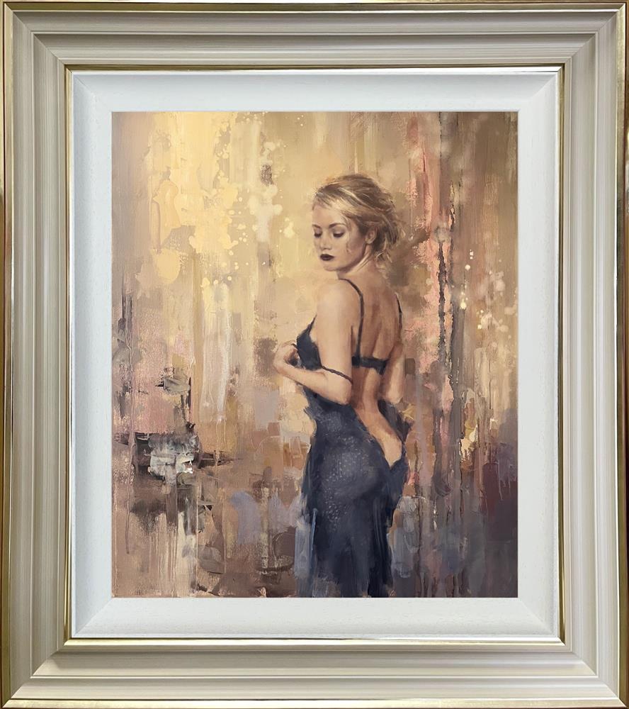 a poem for a dream hand embellished giclee print framed by artist tony hinchliffe