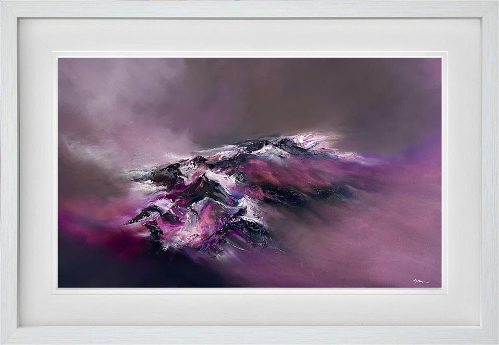 where light falls framed original by artist alison johnson