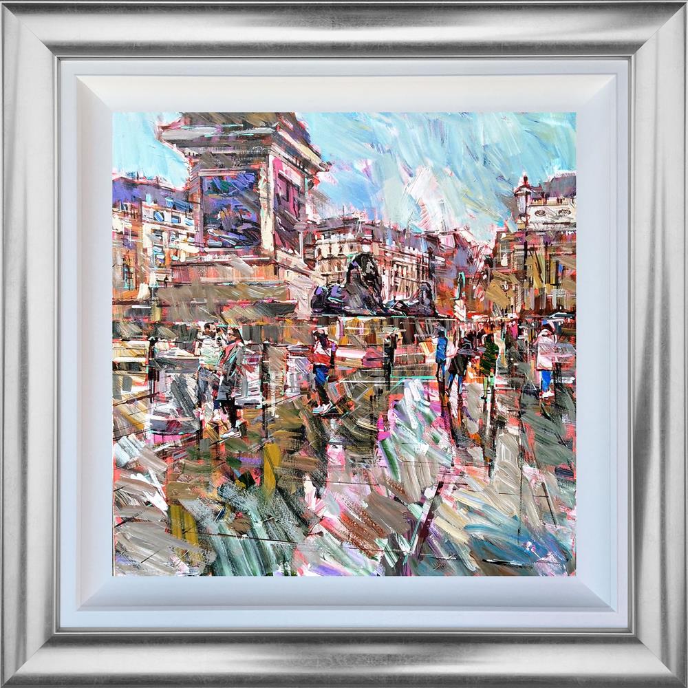 after a shower framed original by artist colin brown