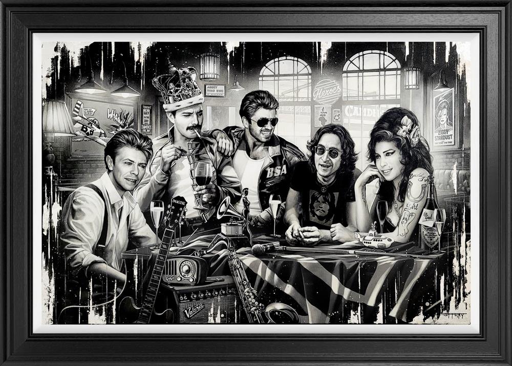 afterparty framed print by artist ben jeffery