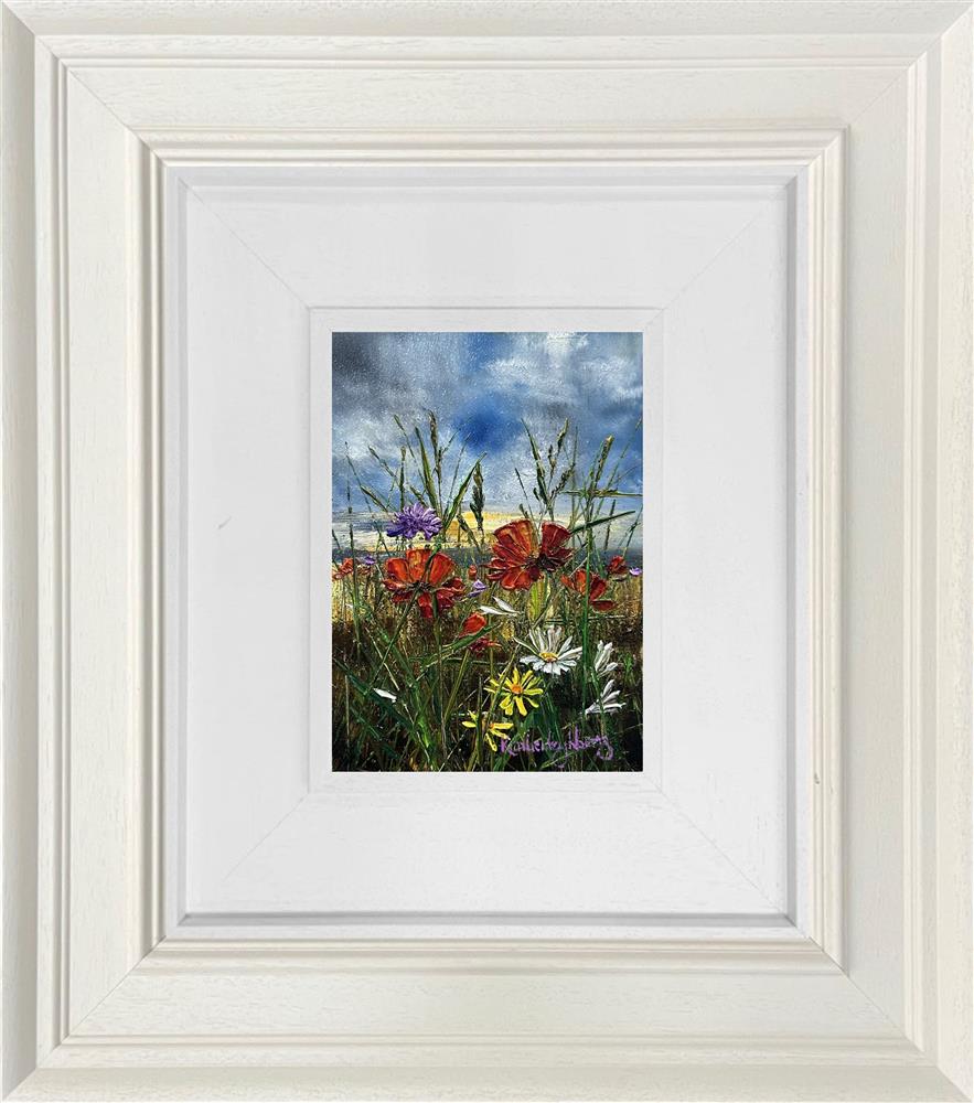 all you wanted miniature framed original by artist kimberley harris