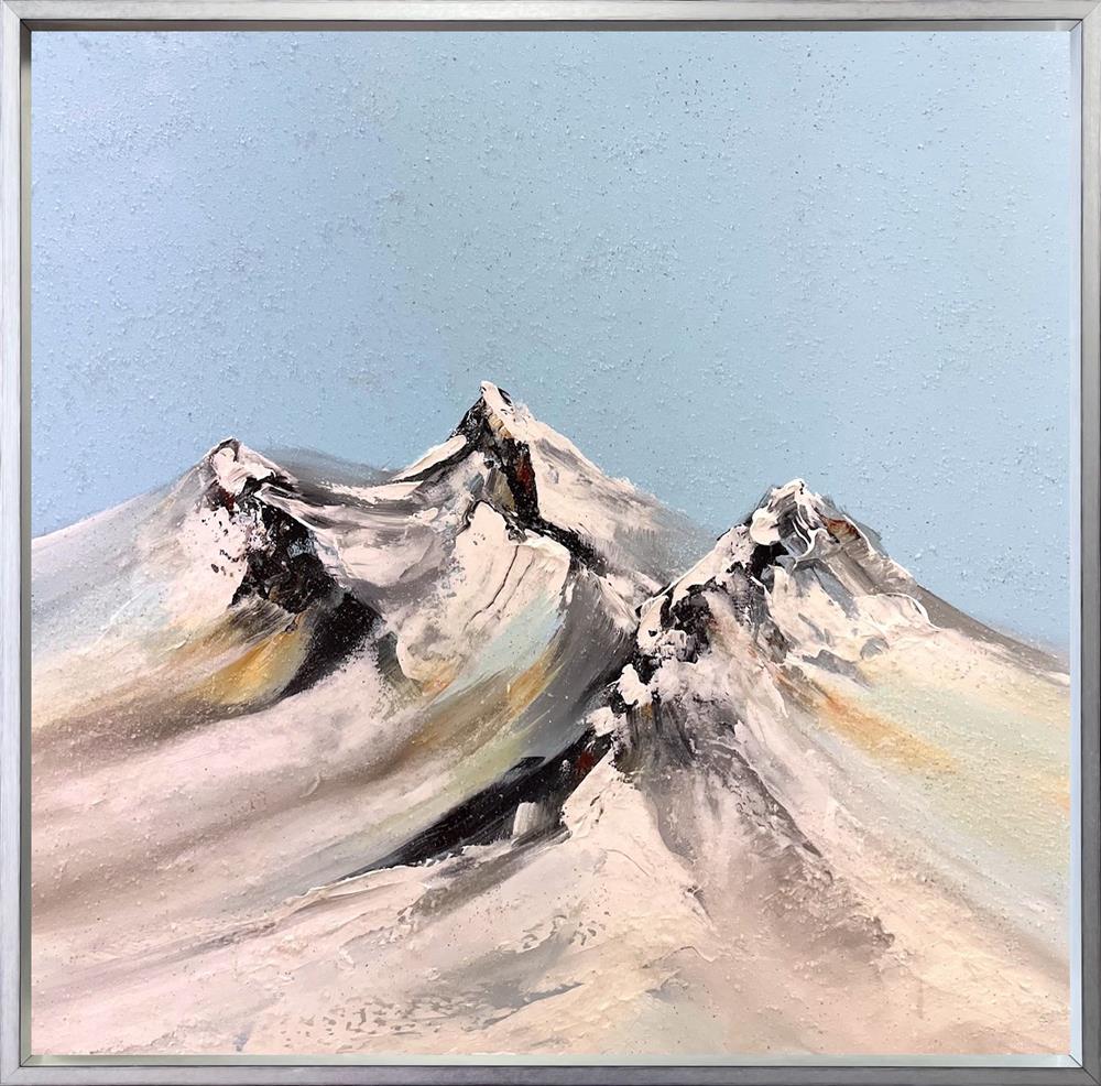 arctic embrace framed original by artist craig foord