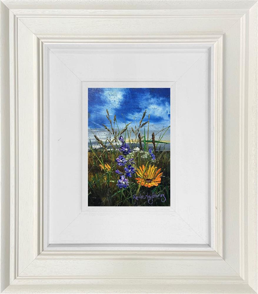 autumn hope miniature framed original by artist kimberley harris