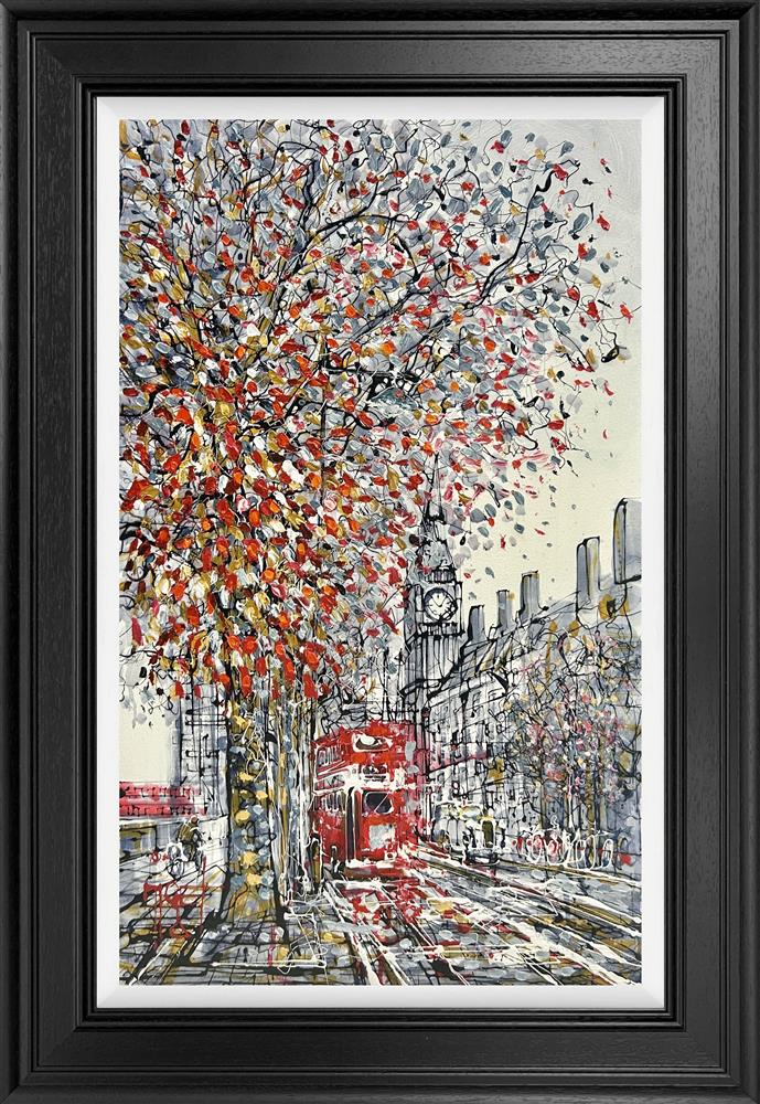 autumns arrival original framed by artist nigel cooke