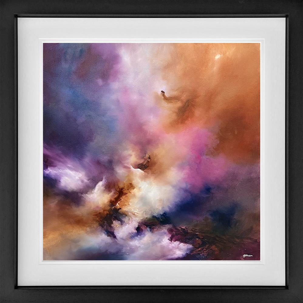 break the silence framed print by artist alison johnson