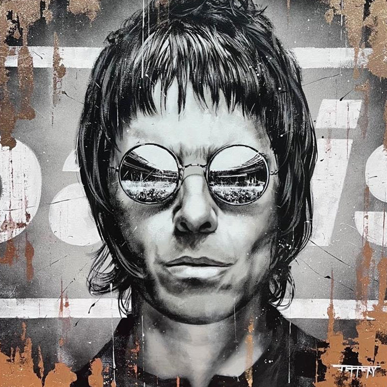 champagne supernova framed print by artist ben jeffery