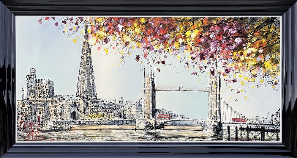 city serenity framed print by artist nigel cooke