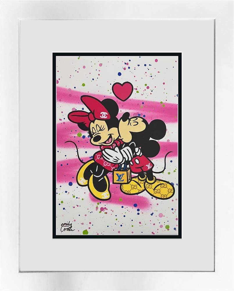 couple goals framed original study by artist emily crook