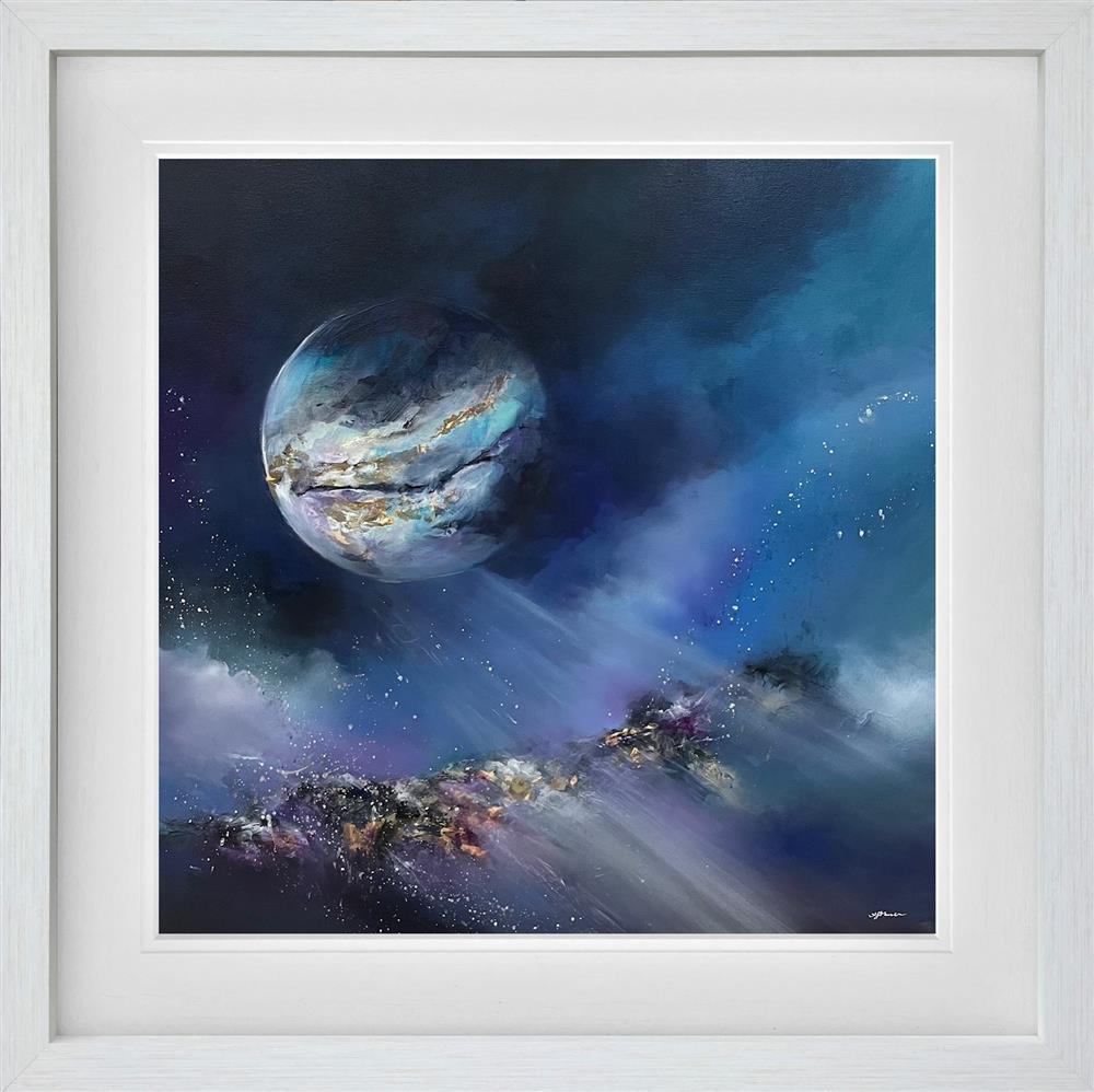 cradle of light framed original by artist alison johnson