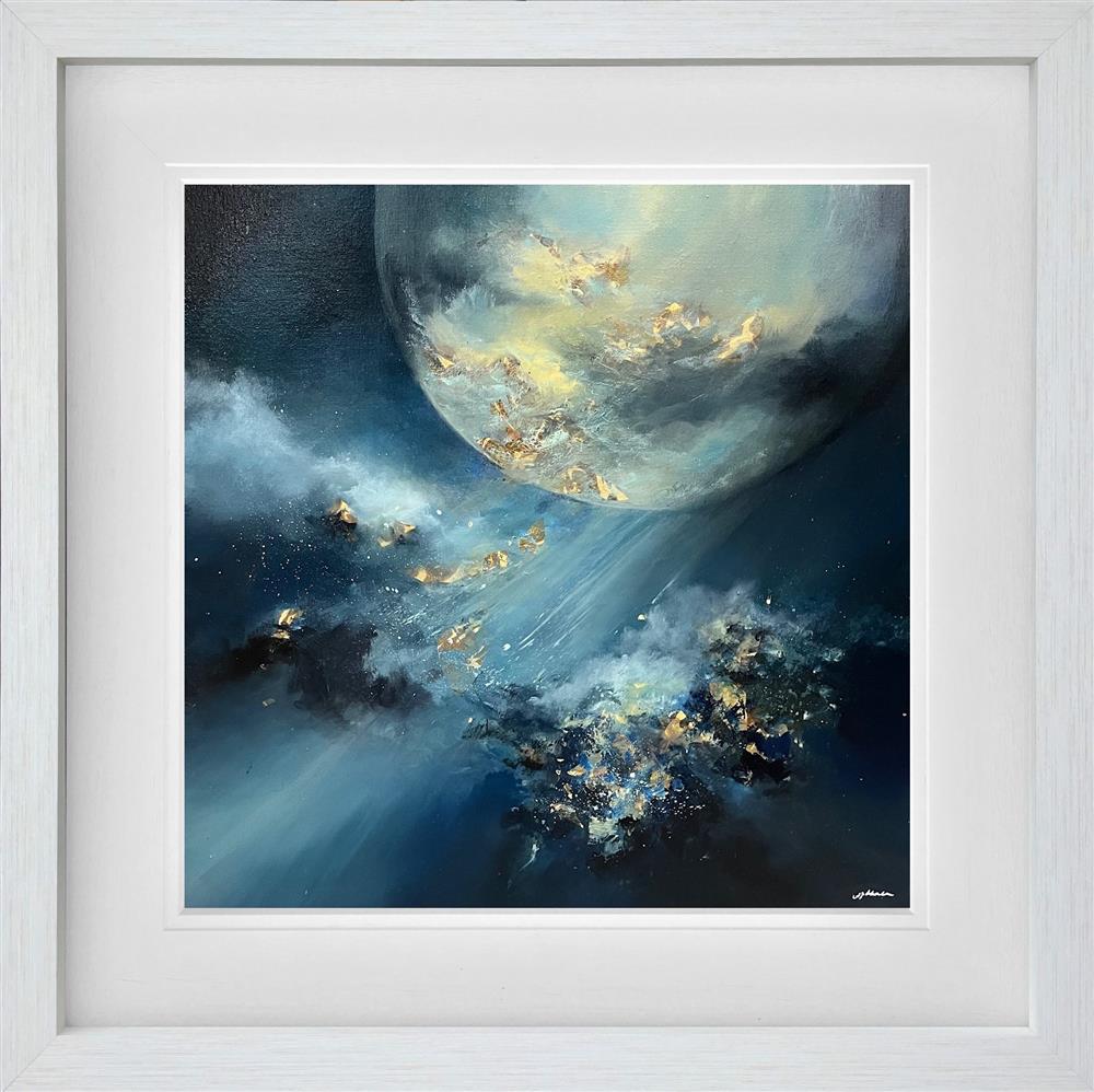 dancing in the moonlight framed original by artist alison johnson