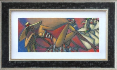 drink and dreams framed print by artist andrei protsouk