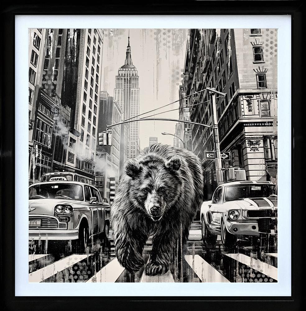endangered empire framed dluxe print by artist ben jeffery
