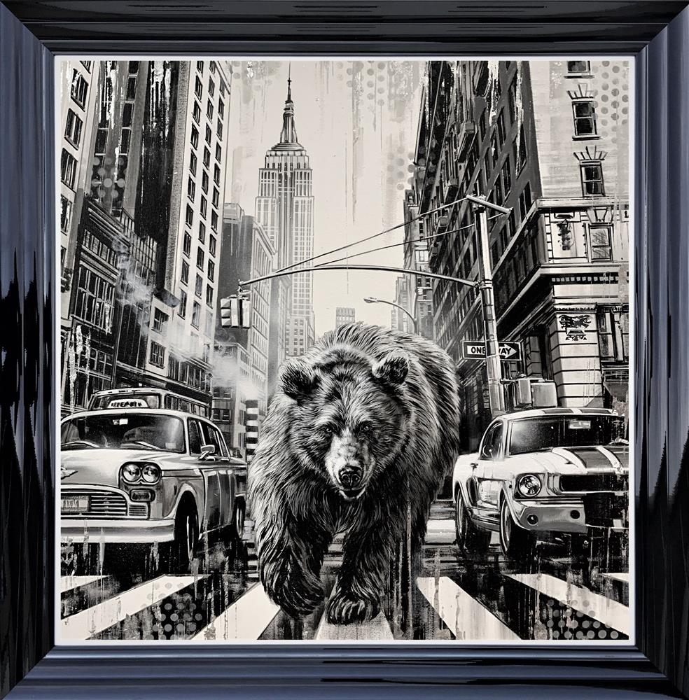 endangered empire framed print by artist ben jeffery