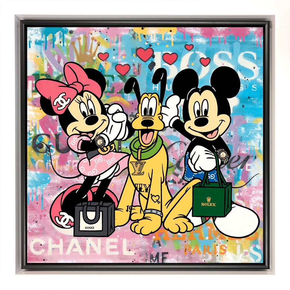 family portrait framed print by artist emily crook