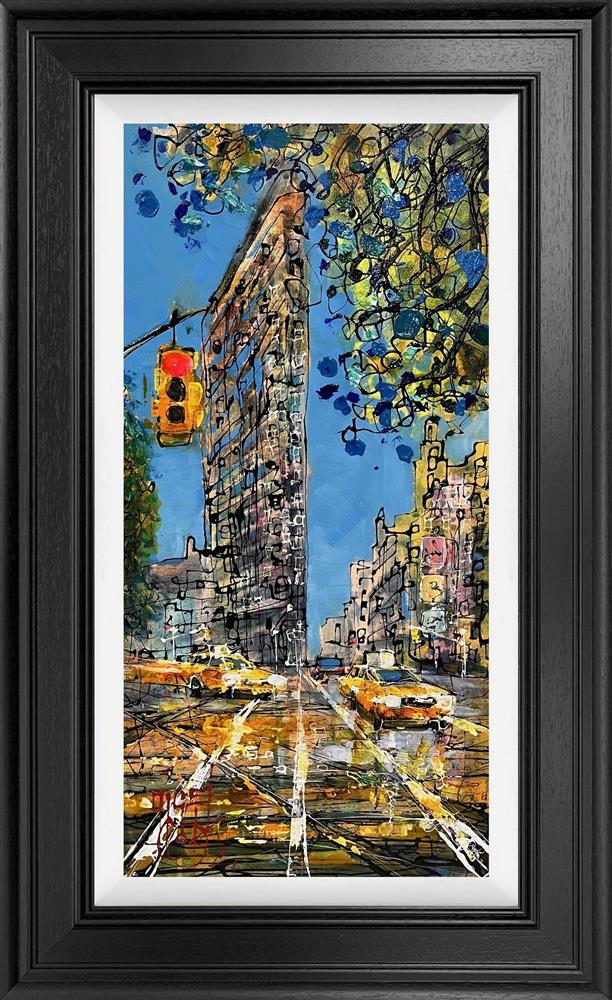 flatiron blues original framed by artist nigel cooke