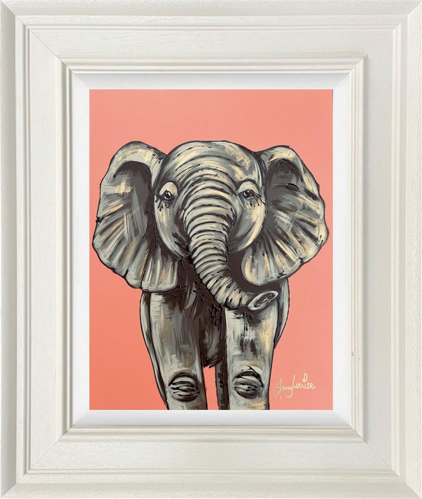 follow the lead framed original by artist amy louise