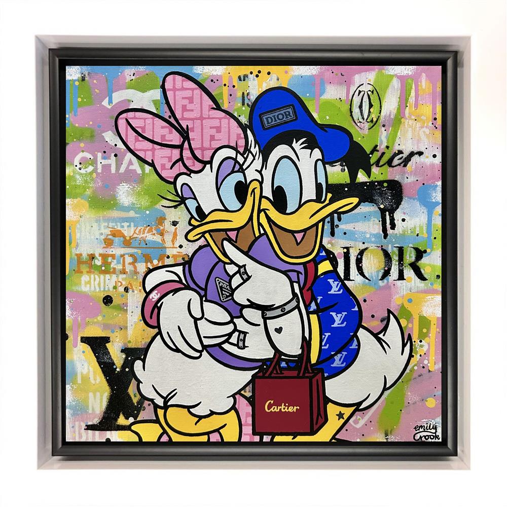 forever love framed original by artist emily crook