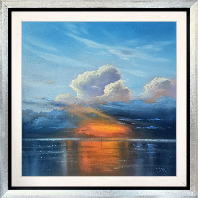glow from within framed print by artist ben payne
