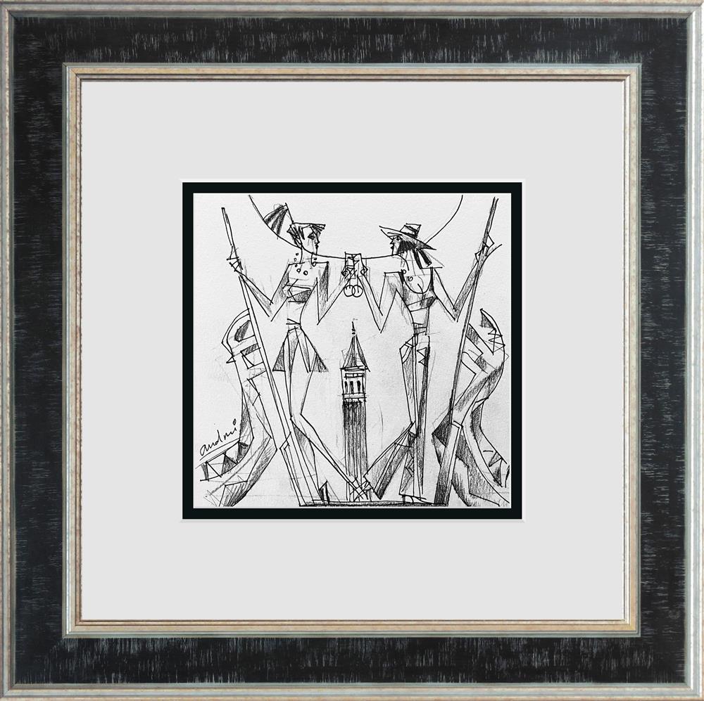 great ride study framed orignal by artist andrei protsouk