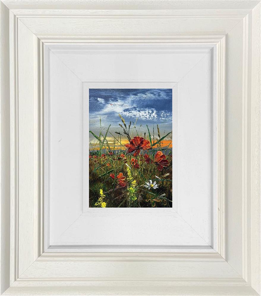 hope in colour ii miniature original framed by artist kimberley harris