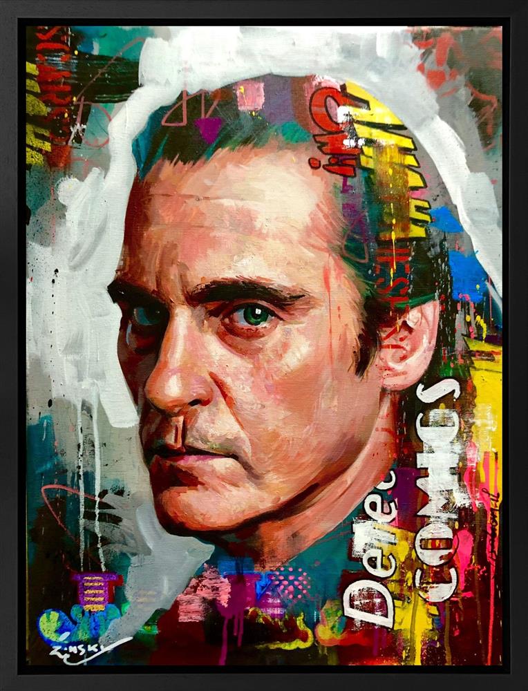 i started a joke framed original by artist zinsky