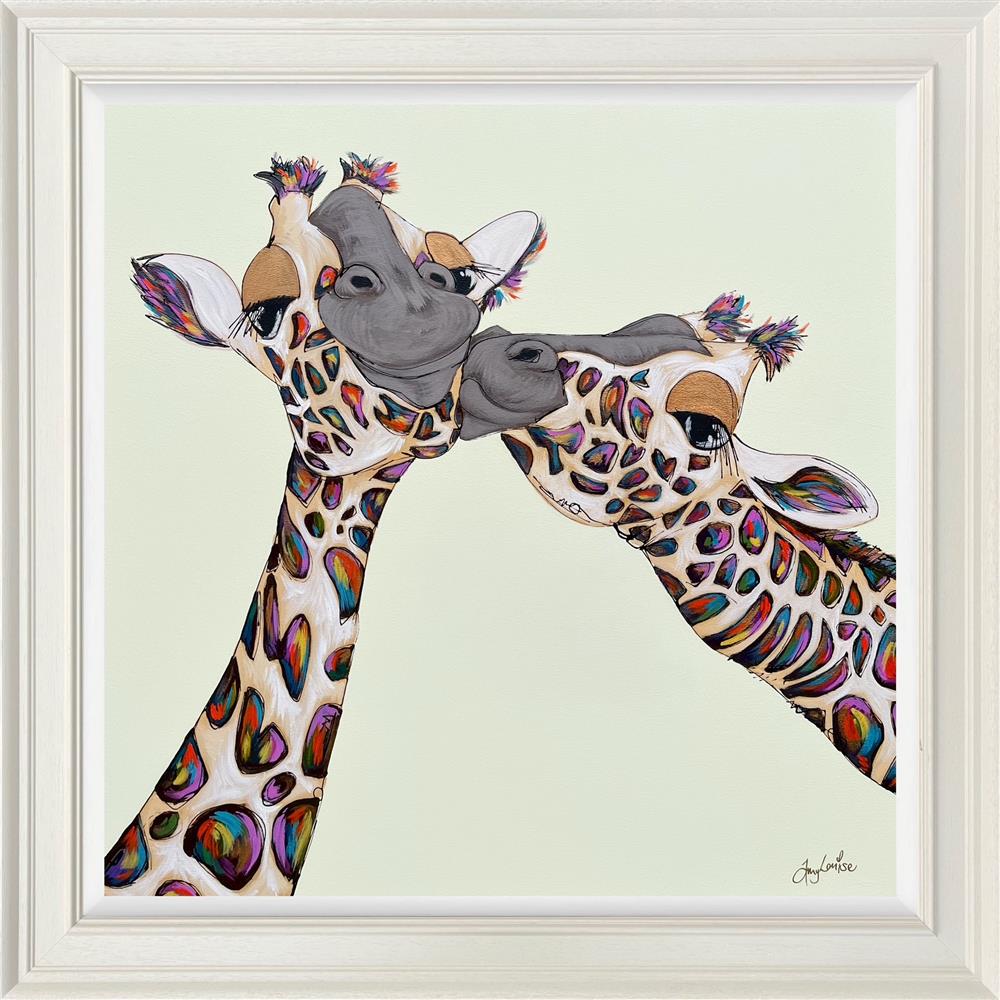 infinite love framed original by artist amy louise