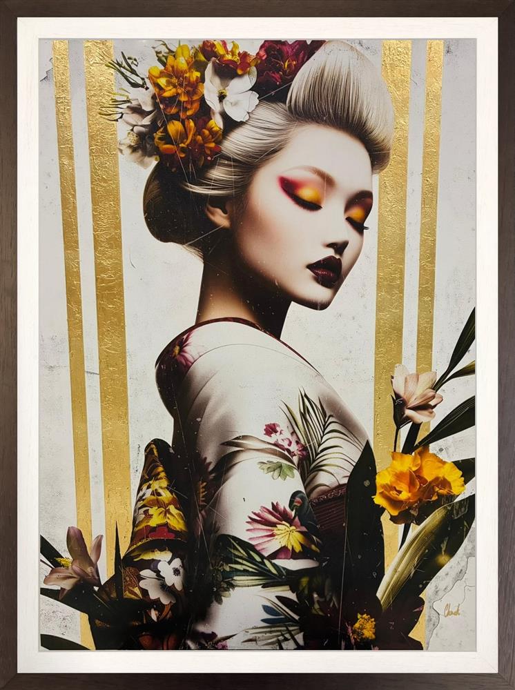 kagami no maboroshi phantom of the mirror ii framed original by artist chuck