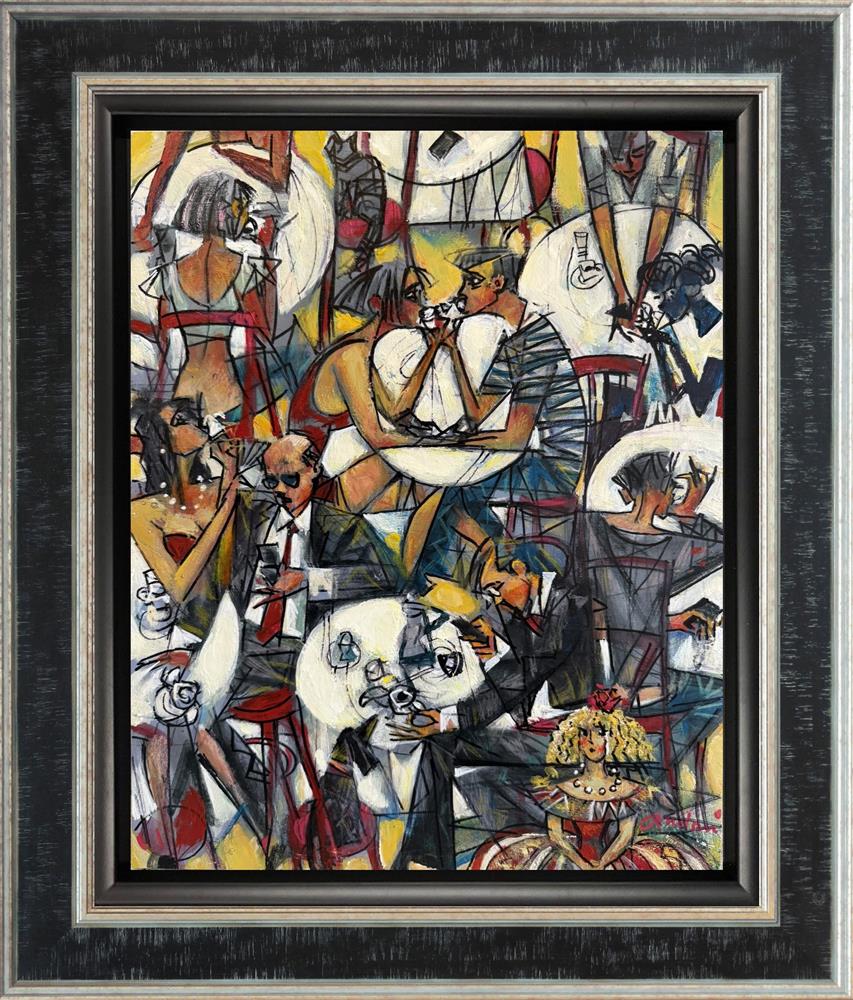 las meninas coffee framed original by artist andrei protsouk
