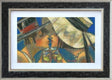 le vin blance moments framed print by artist andrei protsouk