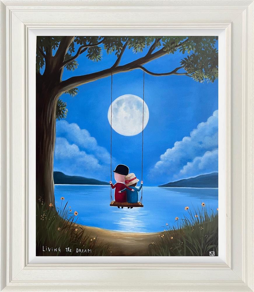 living the dream original framed by artist micahel abrams