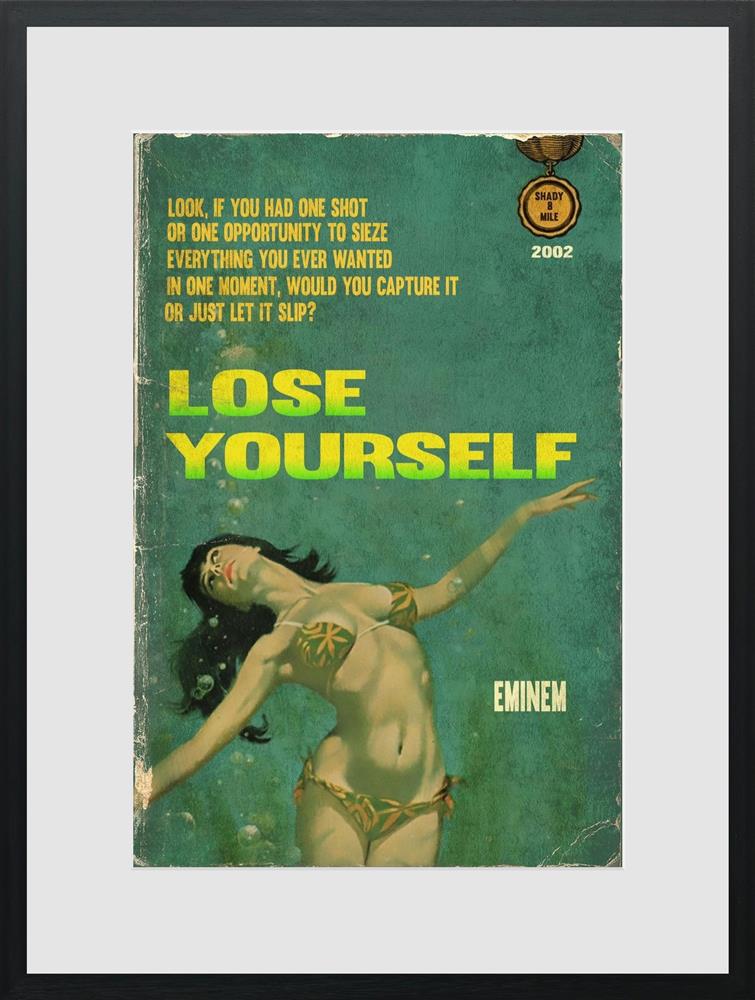 lose yourself framed print by artist linda charles