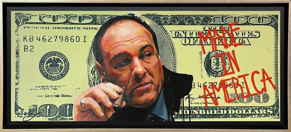 made in america framed original by artist zinsky