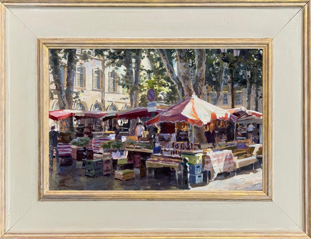 market shadwos ii framed original by artist rachele dryden smith