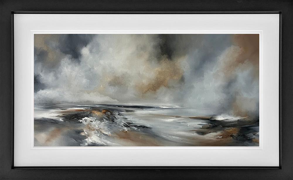 midnight voyage framed print by artist alison johnson