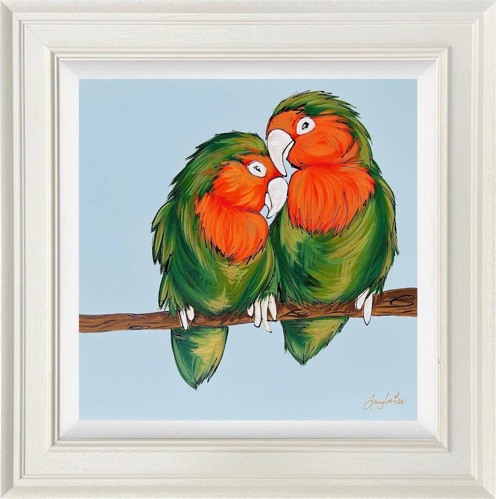my true love framed original by artist amy louise