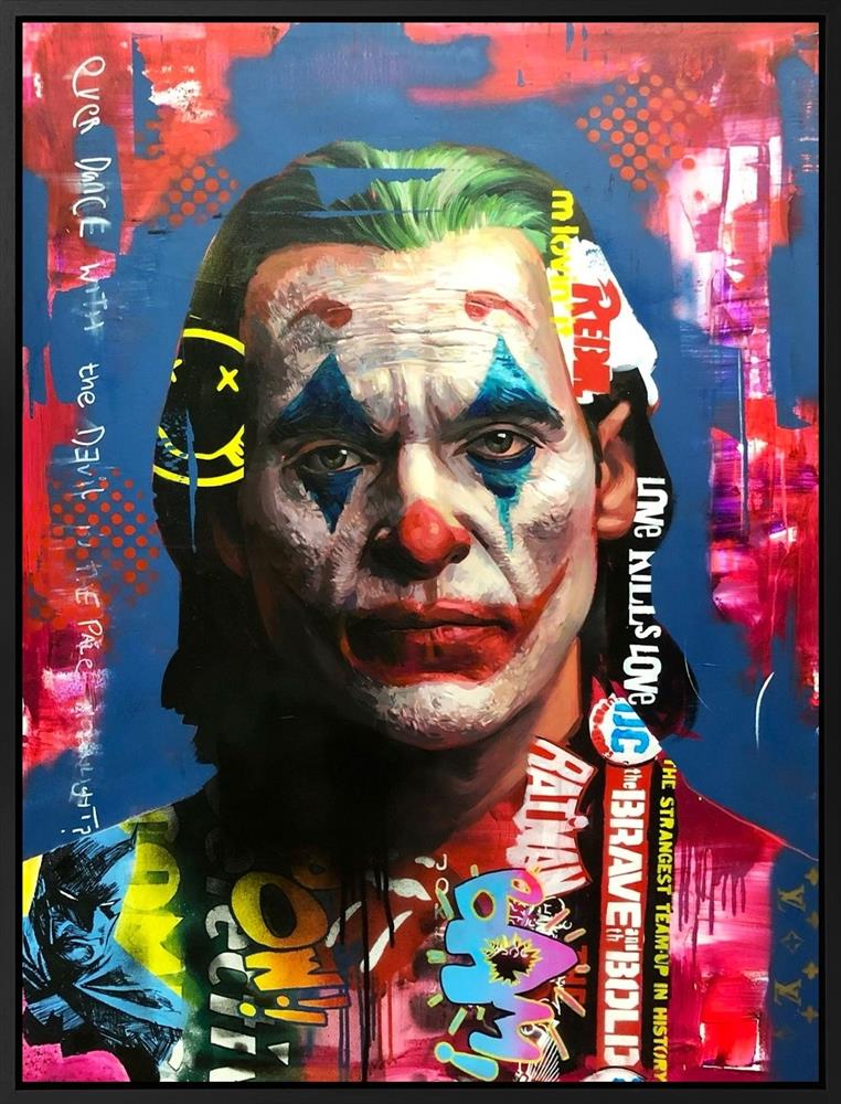 once the rain is over framed original by artist zinsky