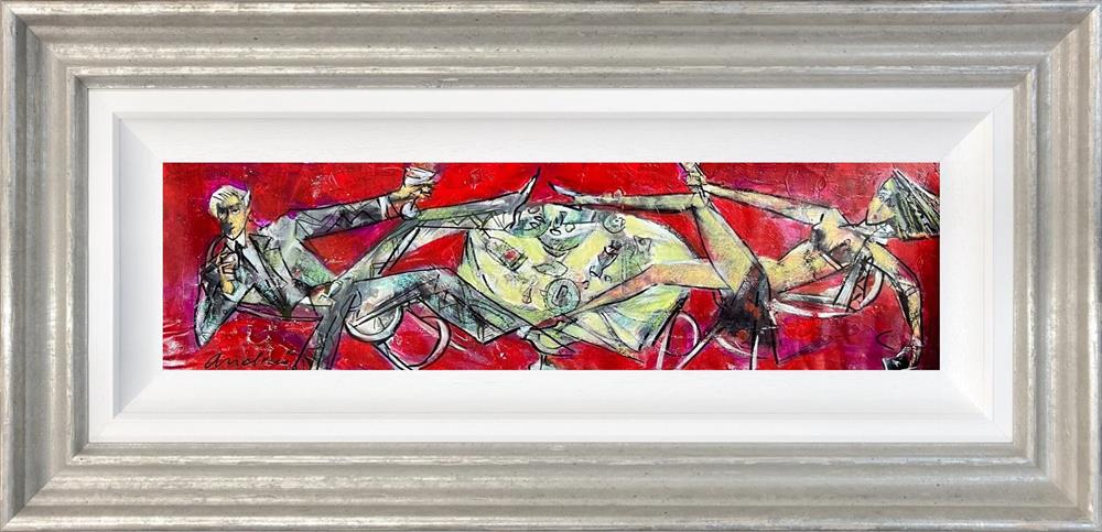 opposite ends tour collection framed original by artist andrei protsouk