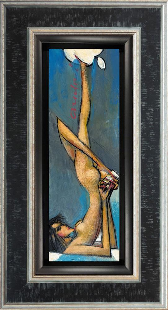 pilates framed original by artist andrei protsouk