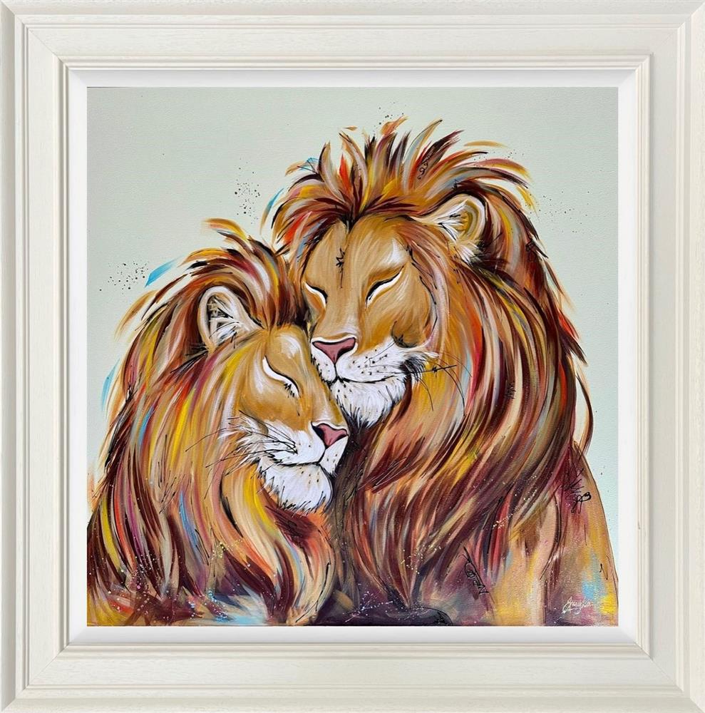 pride framed print by artist amy louise