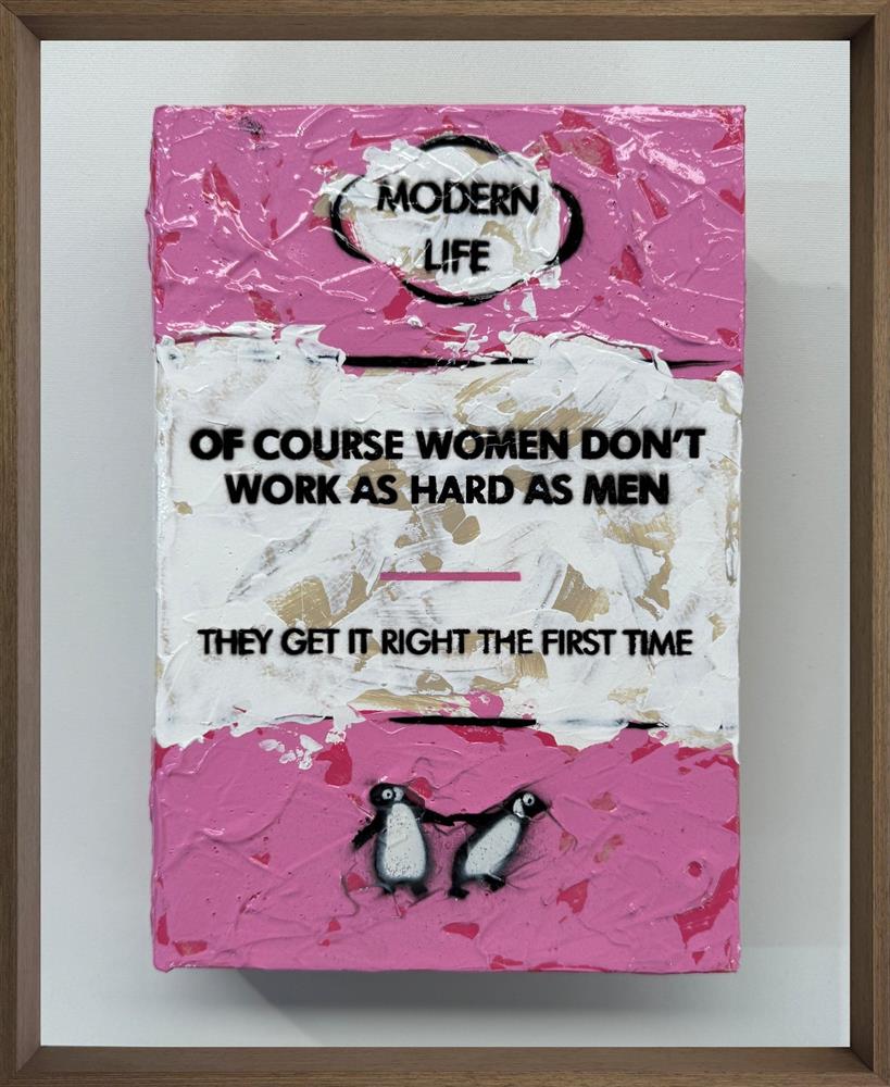 right the first time storybook original framed by artist hue folk