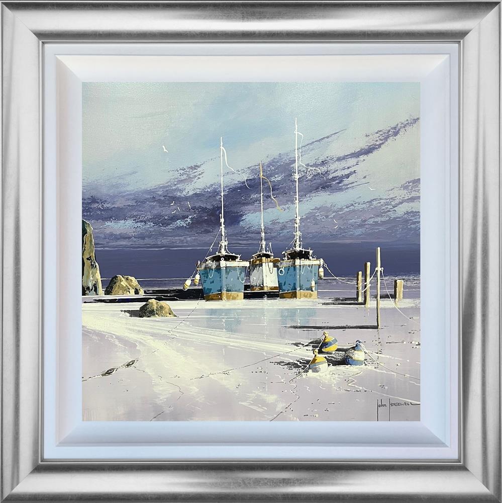 safe haven framed original by artist john horsewell