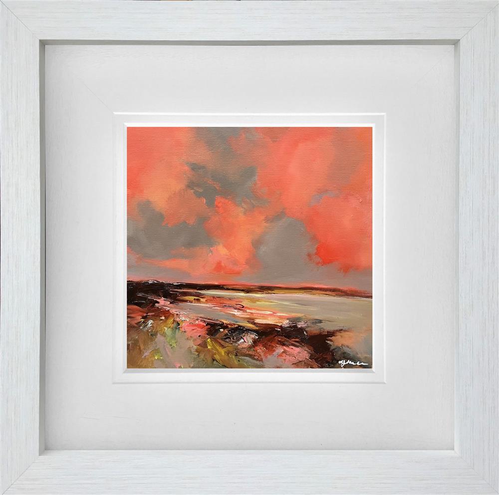 serenade of waves framed original by artist alison johnson