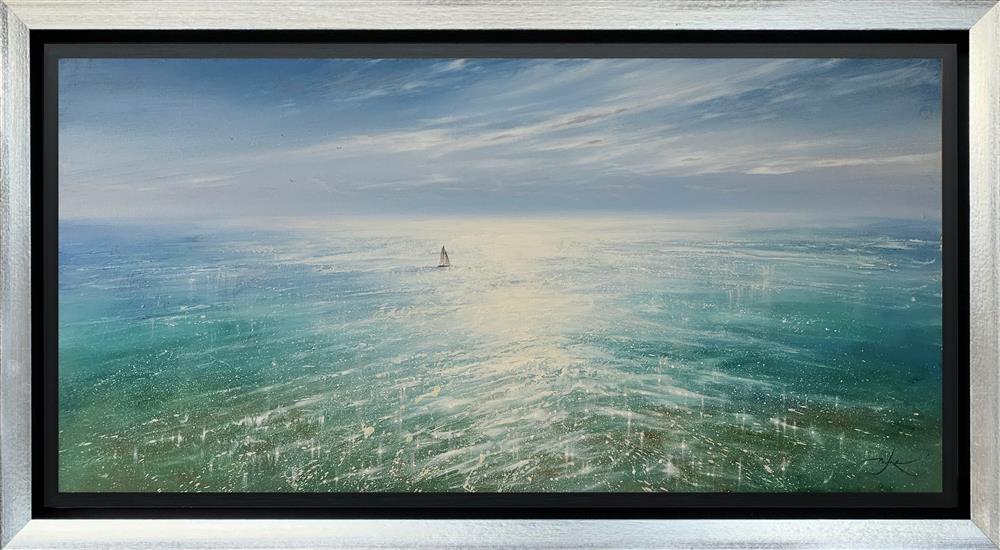 set sail framed original by artist ben payne