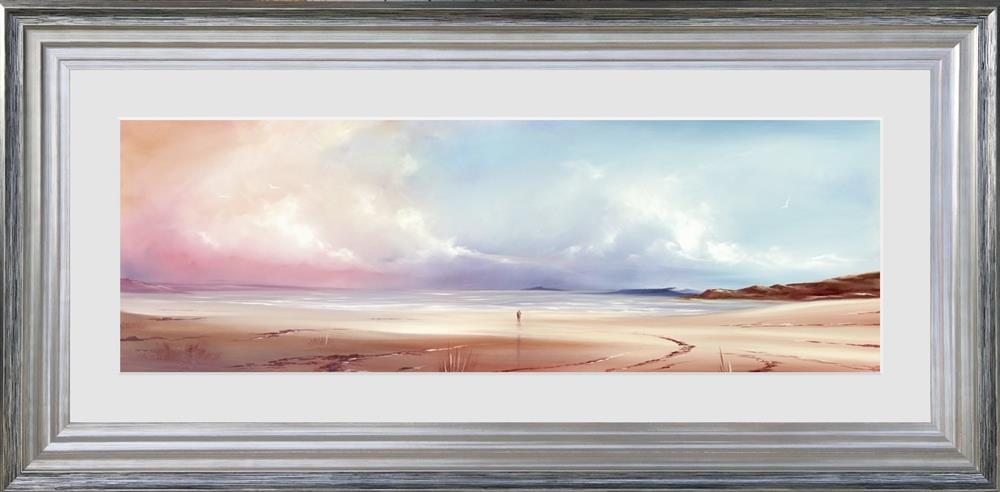 shoreline freedom framed print by artist ben jeffery
