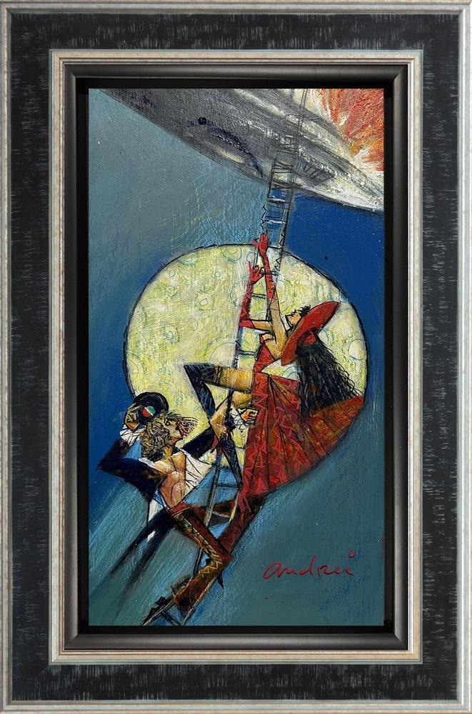 stairway to heaven framed original by artist andrei protsouk