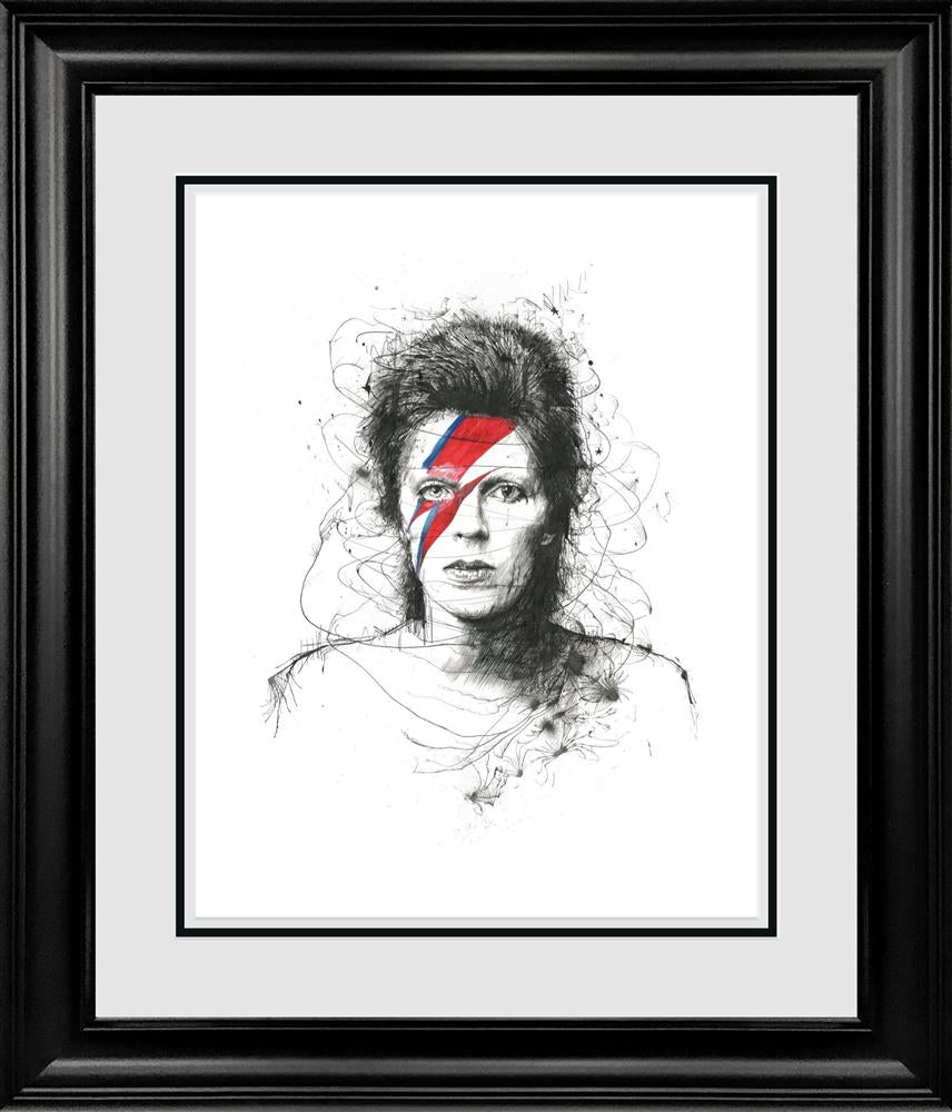 stardust framed original by artist scott tetlow