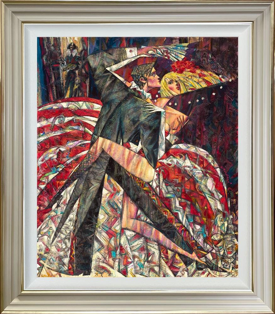 tango margaritta framed print by artist andrei protsouk