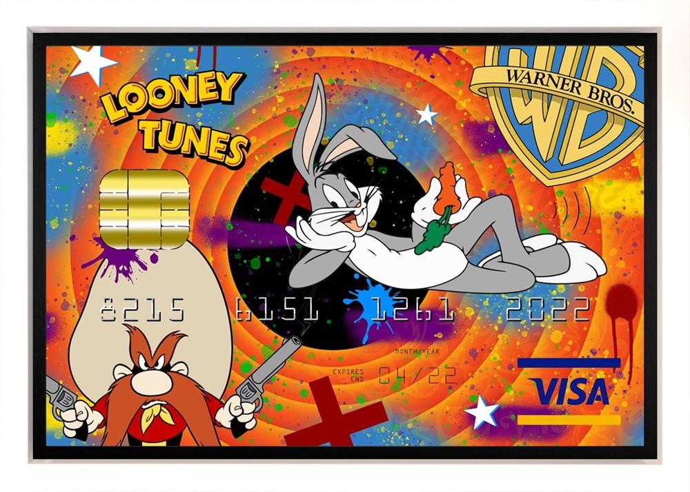 thats all folks framed print by artist hue folk