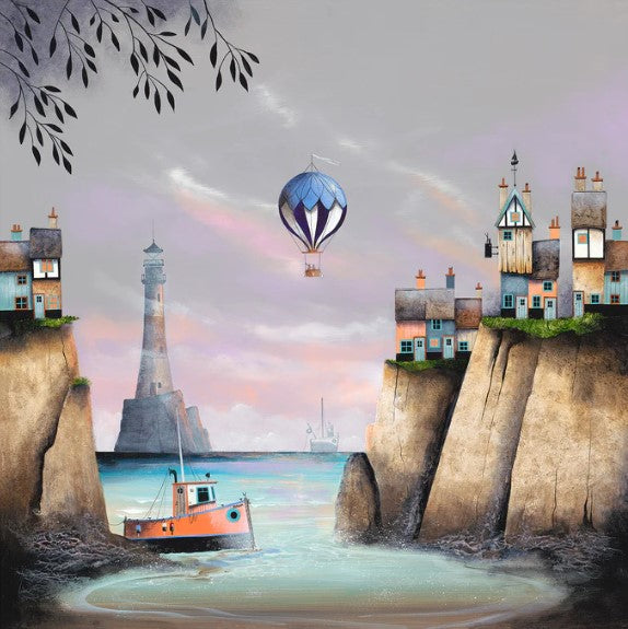 the cove print by artist gary walton