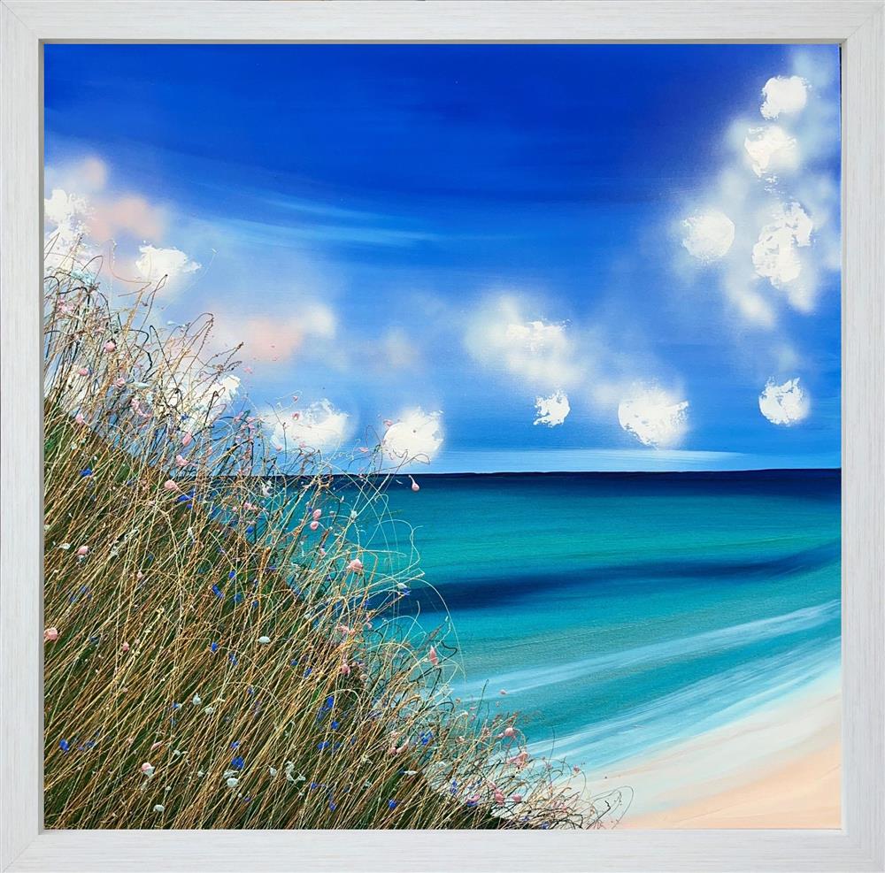 the perfect view framed original by artist lisa pang